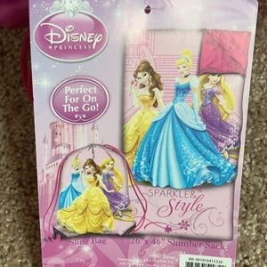 Disney princess sleeping bag NWT